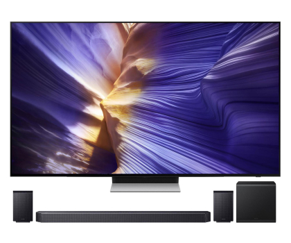 Telewizor 55" Samsung QE55S90F 55" OLED 4K 120Hz Tizen TV + HW-Q930F